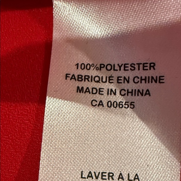 Red Women's Top - Picture 10 of 10